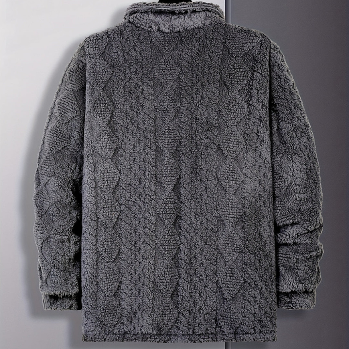 Winterjas Heren | Casual Bontjas | Knopen & Losse Pasvorm