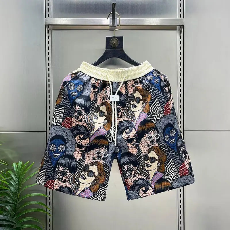 Heren Short | Oversized | Trekkoord | Zomer