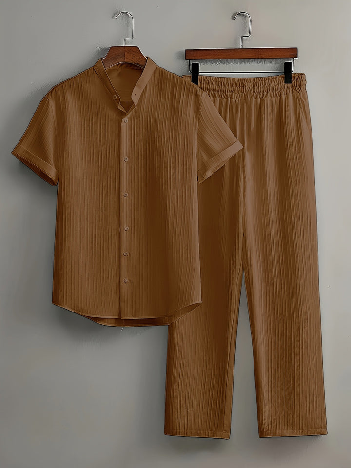 Heren Set | Zomer & Casual | Comfortabele Pasvorm | Modieus Design