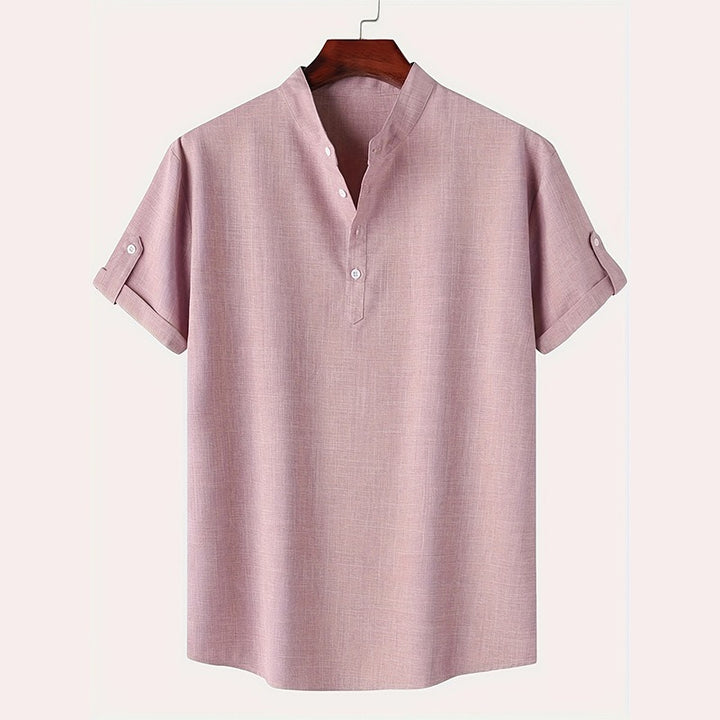 Heren Henley-Shirt | Lichtgewicht & Ademend | Casual Zomerstijl
