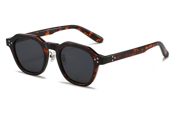 Heren Zonnebril | Vintage | Rond Montuur | Zome
