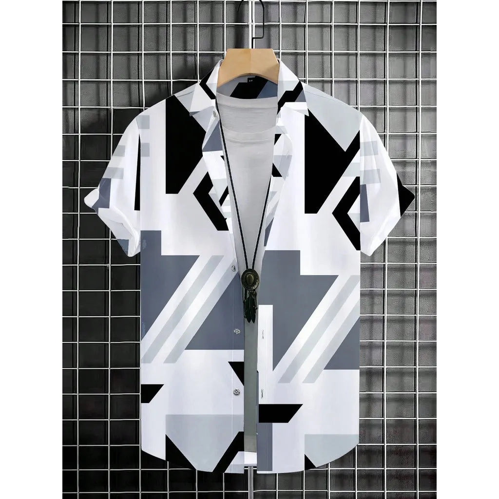 Heren Shirt | Oversized | Korte Mouw | Zomer