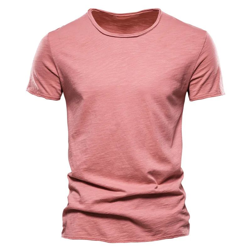 Heren T-shirt | Slim Fit Pasvorm | Ademend Katoen | Korte Mouw | Casual Top
