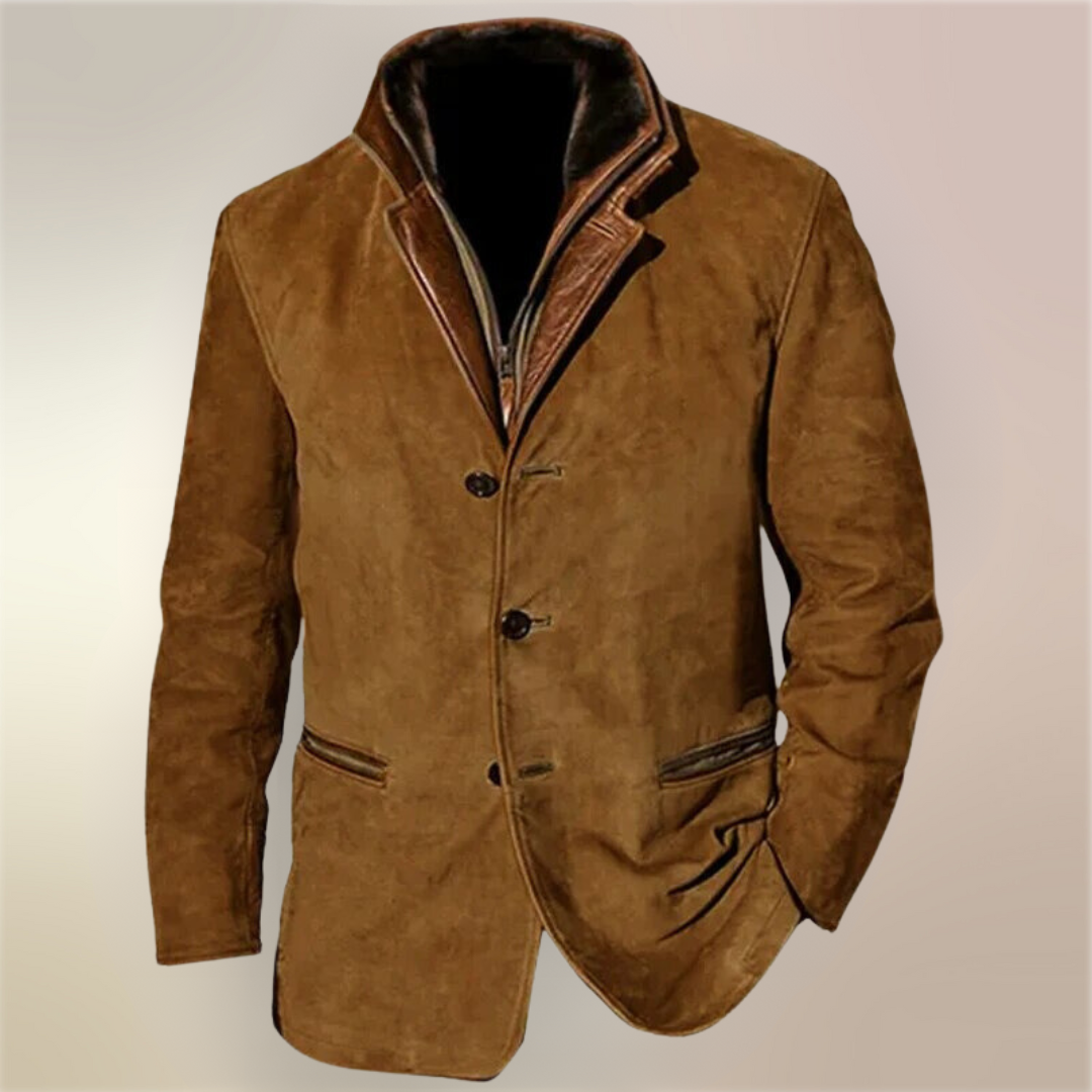 Tijdloze Vintage Leren Jas voor moeiteloze stijl en duurzame kwaliteit | Mischa