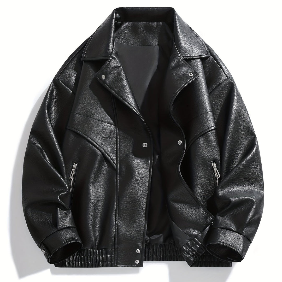Heren Jas | Oversized | Asymmetrisch Design | Lente