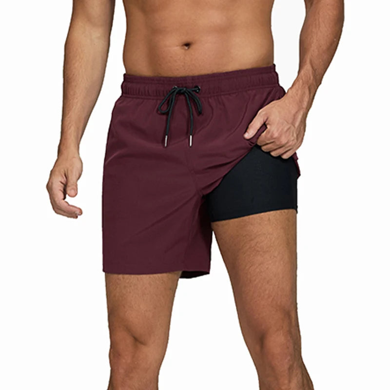 Heren Short | Sportief | Met Binnenbroek | Zomer