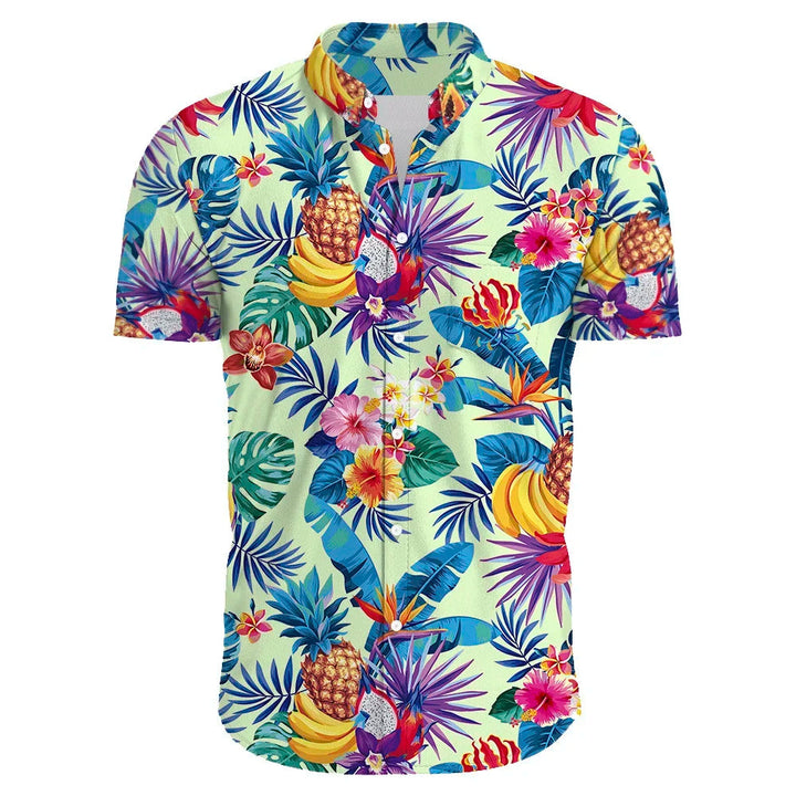 Heren Shirt | Casual | Korte Mouw | Zomer