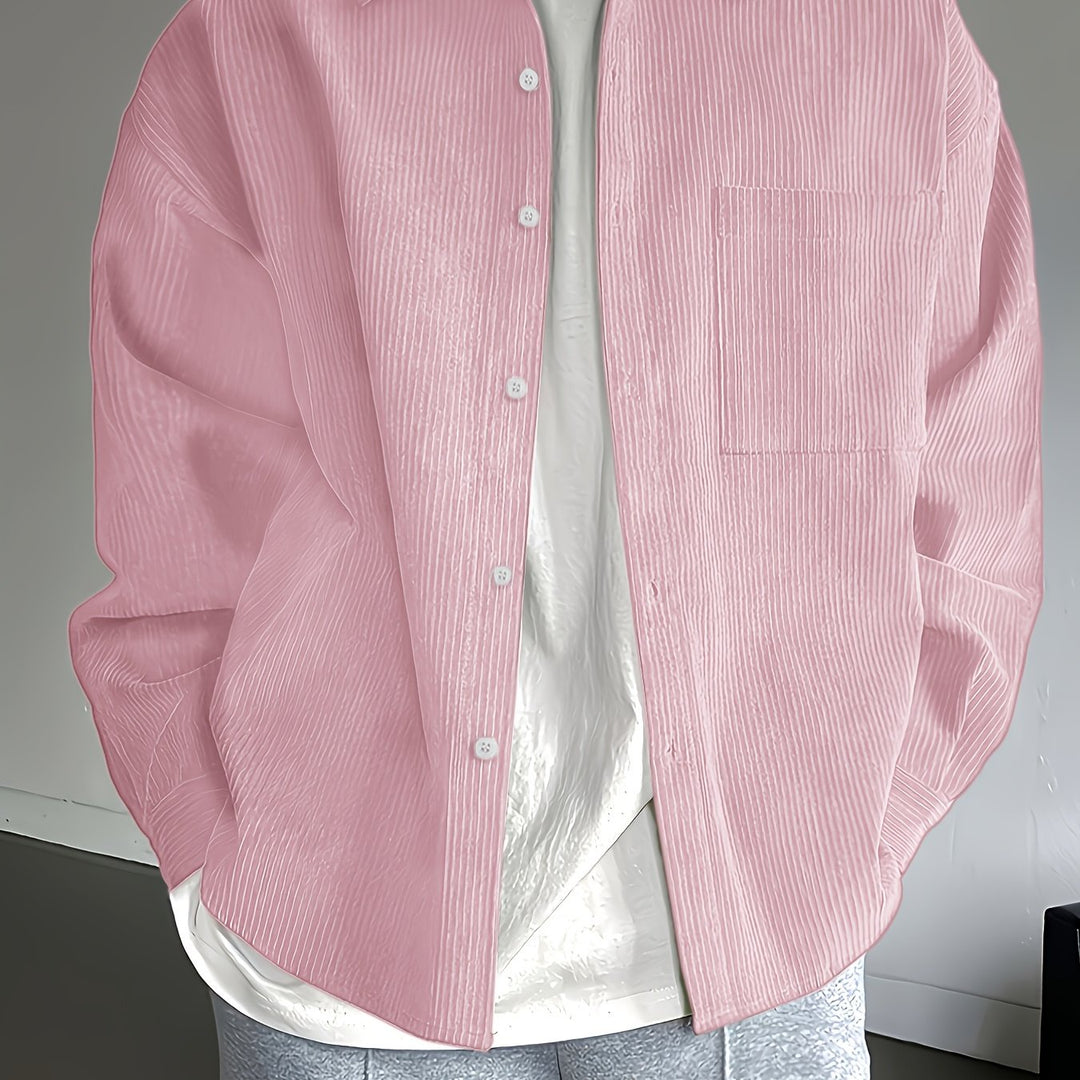 Heren Shirt | Oversized | Lange Mouw | Zomer