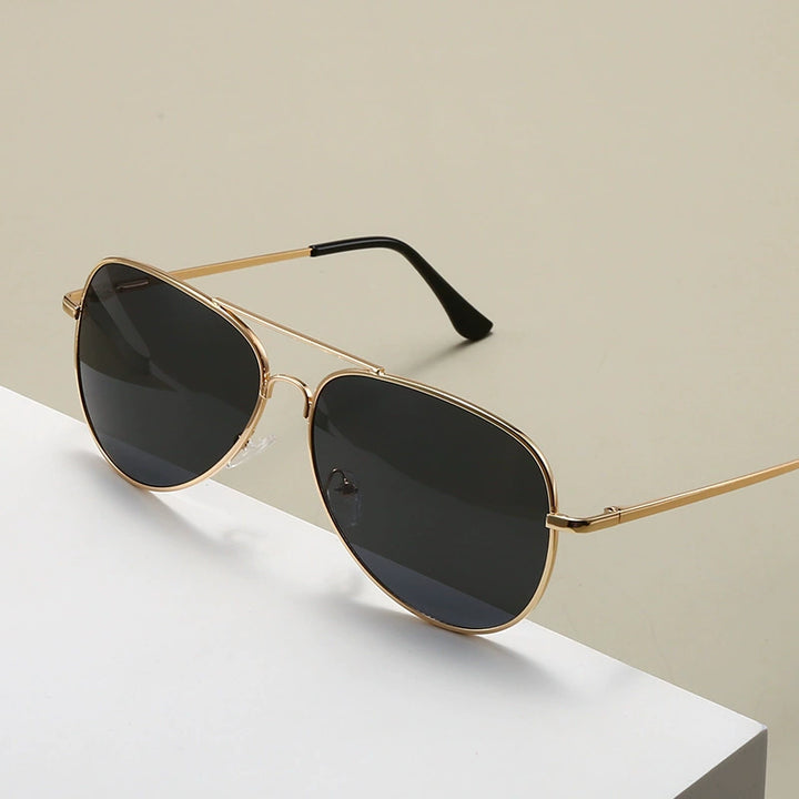 Heren Zonnebril | Vintage | Dun Montuur | Zomer