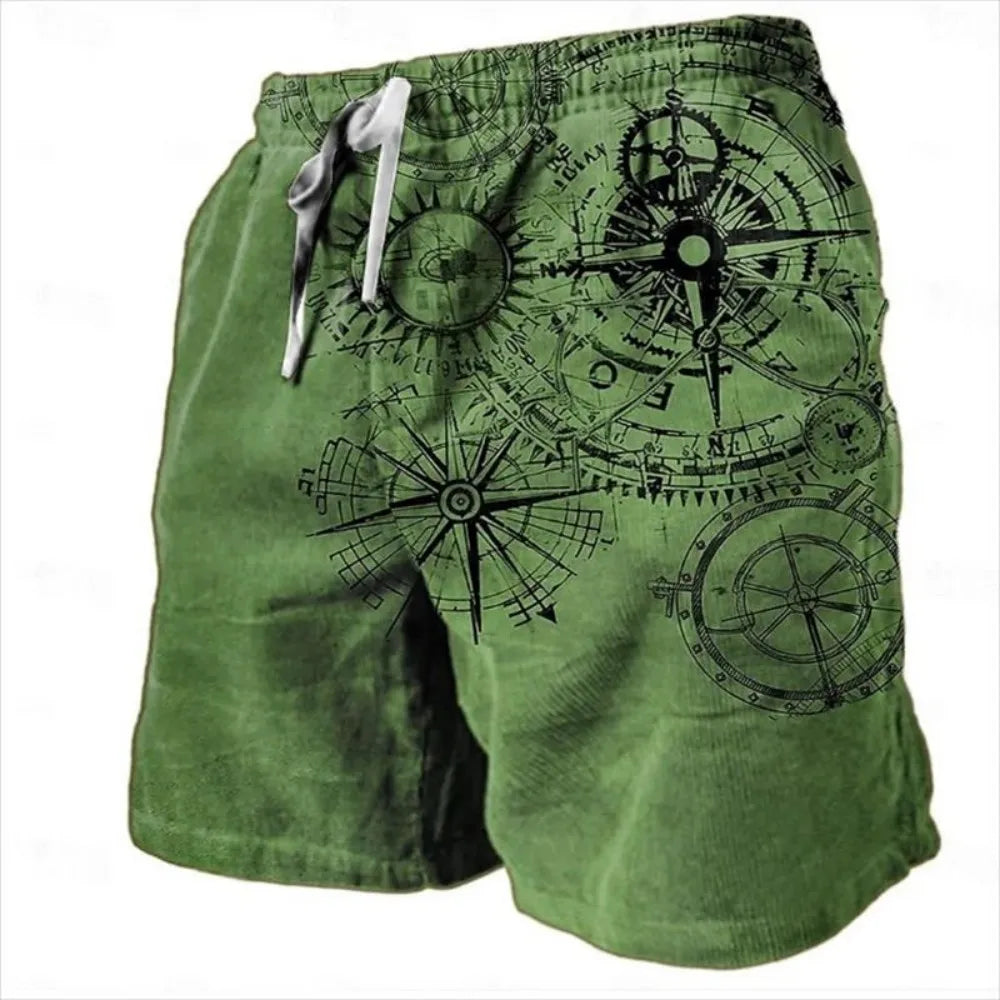 Heren Shorts | Retro | Trekkoord | Zomer