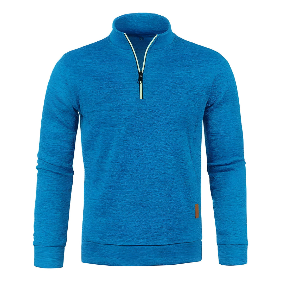 Truien Heren | Stijlvolle Coltrui Heren met Half Zip | Warme Wintertrui