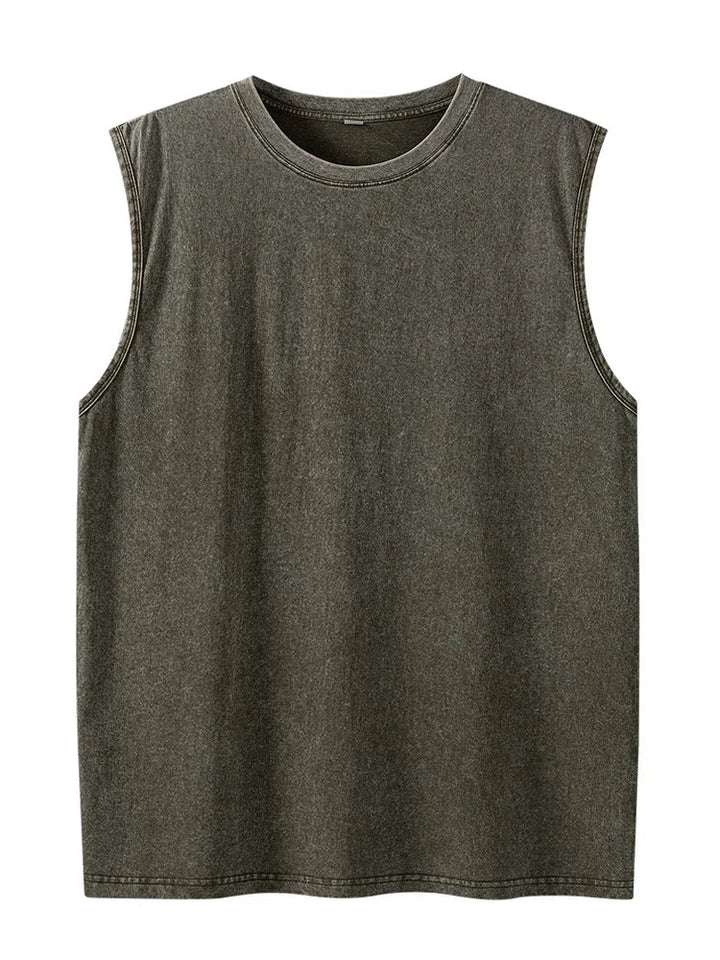 Heren Shirt | Sleeveless Top | Vintage Stijl | Streetwear