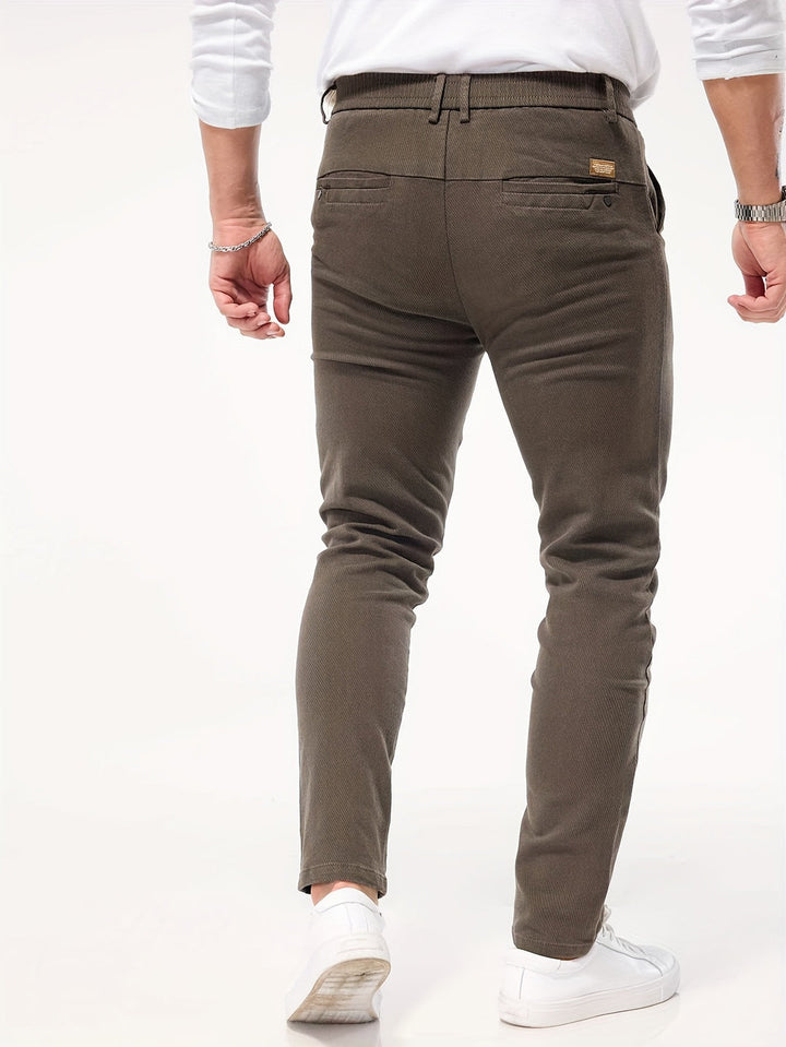Heren Broek | Slim-Fit & Stretch | Katoenmix & Comfortabel | All-Season