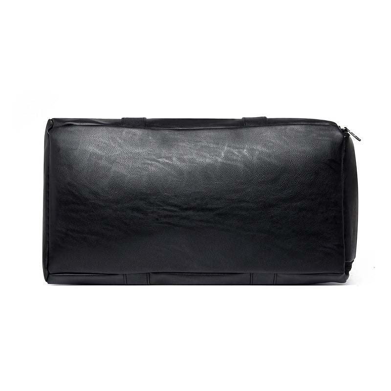Heren Reistas | Vintage Stijl  | Telescopisch Handvat & Crossbodyband | Zwart