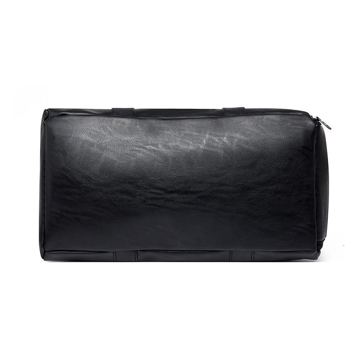 Heren Reistas | Vintage Stijl  | Telescopisch Handvat & Crossbodyband | Zwart