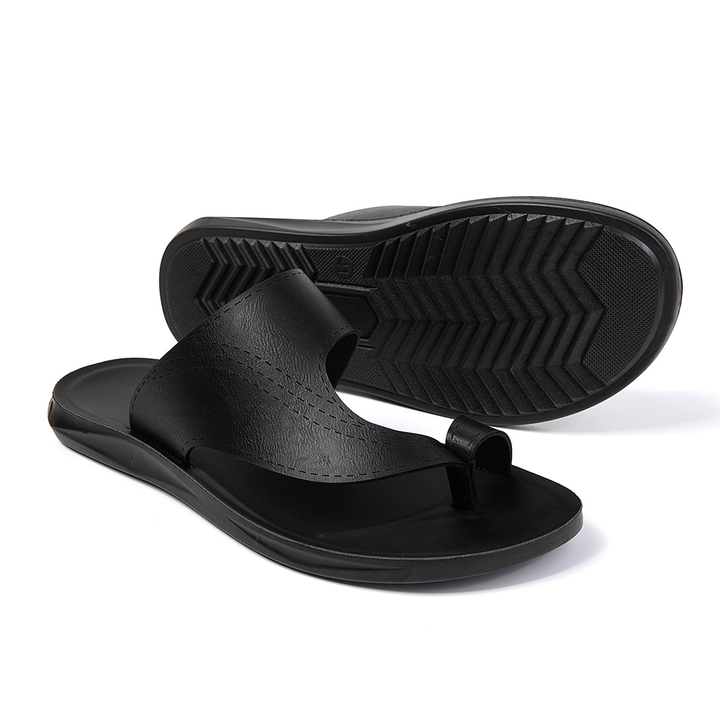 Heren Slippers | Antislip & Lichtgewicht | Comfortabele Dikke Zool | PU & Rubber