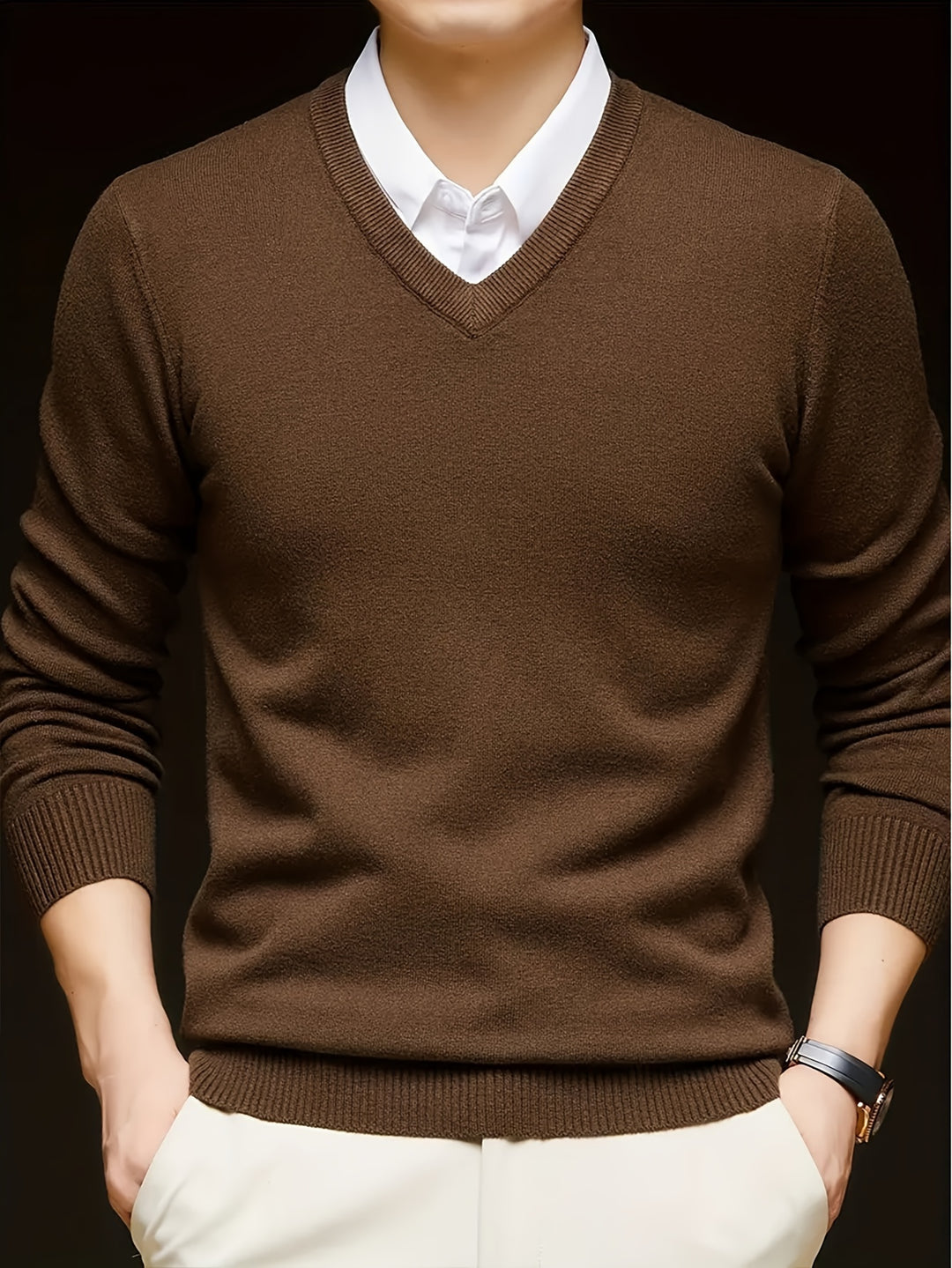 Truien Heren | V-Hals | Warm & Comfortabel | Casual Fit