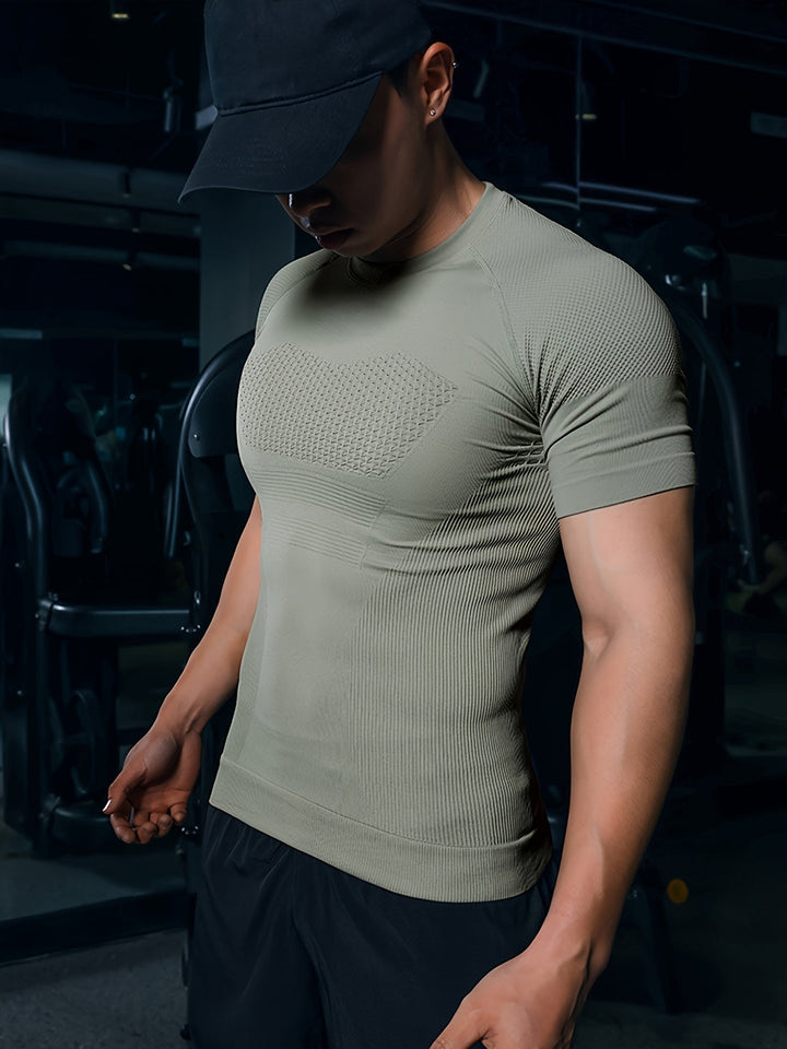 Heren Tops | Slimfit | Structuur Detail | Zomer