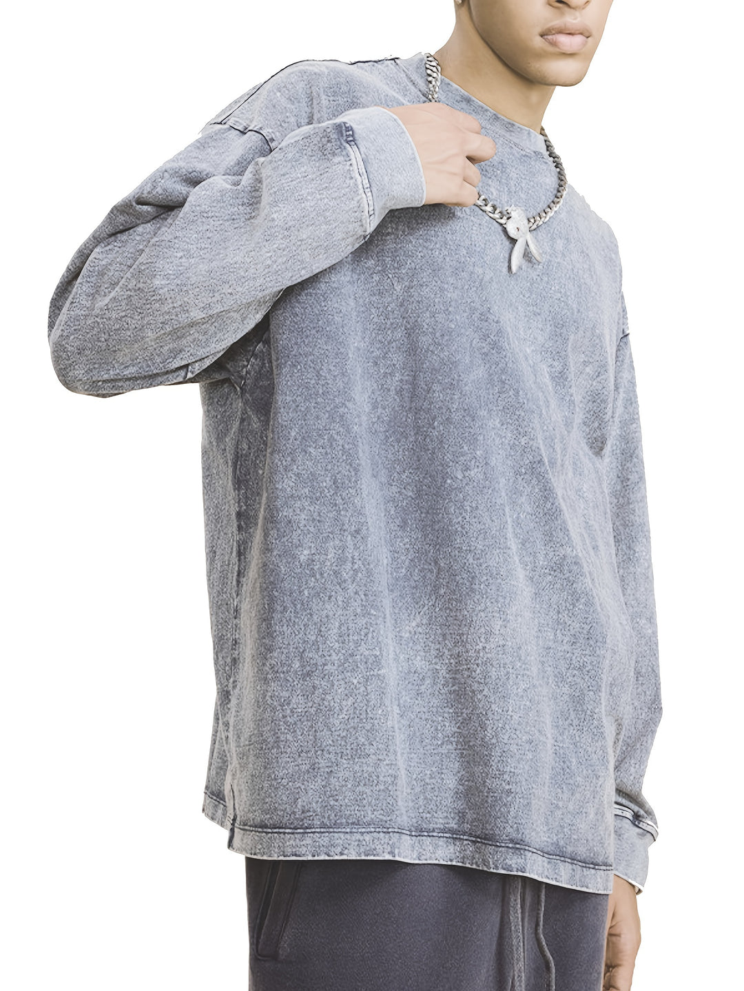 Heren Trui | Trendy & Comfortabel | Verouderd Ontwerp & Zachte Stof | Lange Mouwen