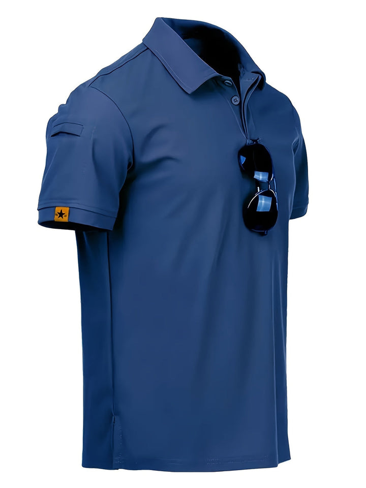 Heren Tactisch Polo Overhemd | Ademend & Lichtgewicht | Kraag: Polo | Zomer Activiteiten