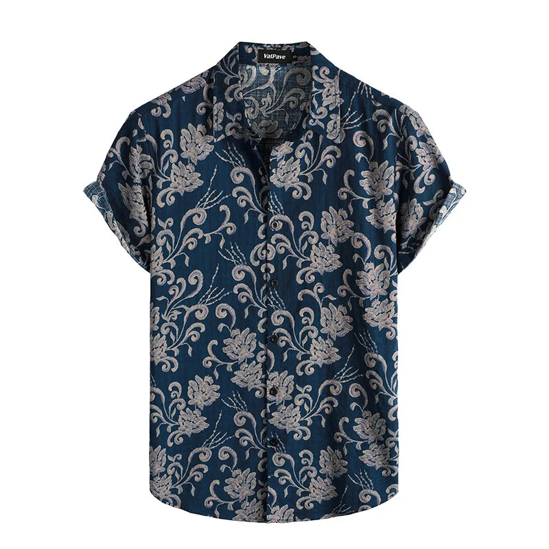 Heren Shirt | Retro | Met Knoopjes | Zomer