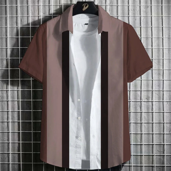 Heren Shirt | Vintage | Met Knoopjes | Zomer