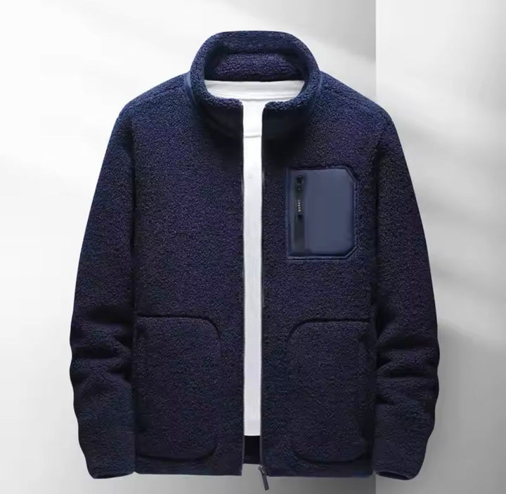 Warme en stijlvolle winter fleece jas met ultiem comfort en elegantie | Mano