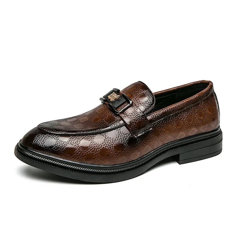 Heren Loafers | Dikke Zool | Goudleeuw Detail & Comfort | Vegan Leder