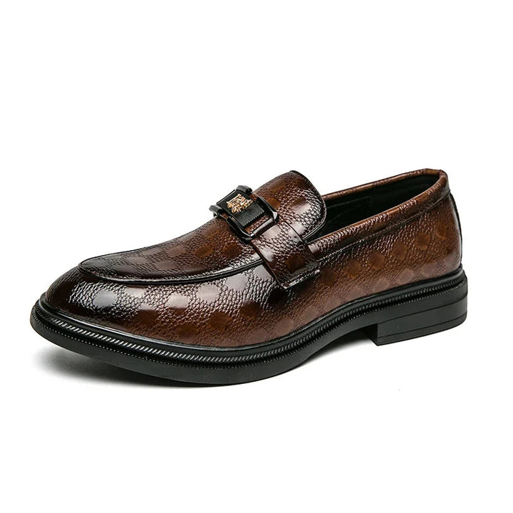 Heren Loafers | Dikke Zool | Goudleeuw Detail & Comfort | Vegan Leder
