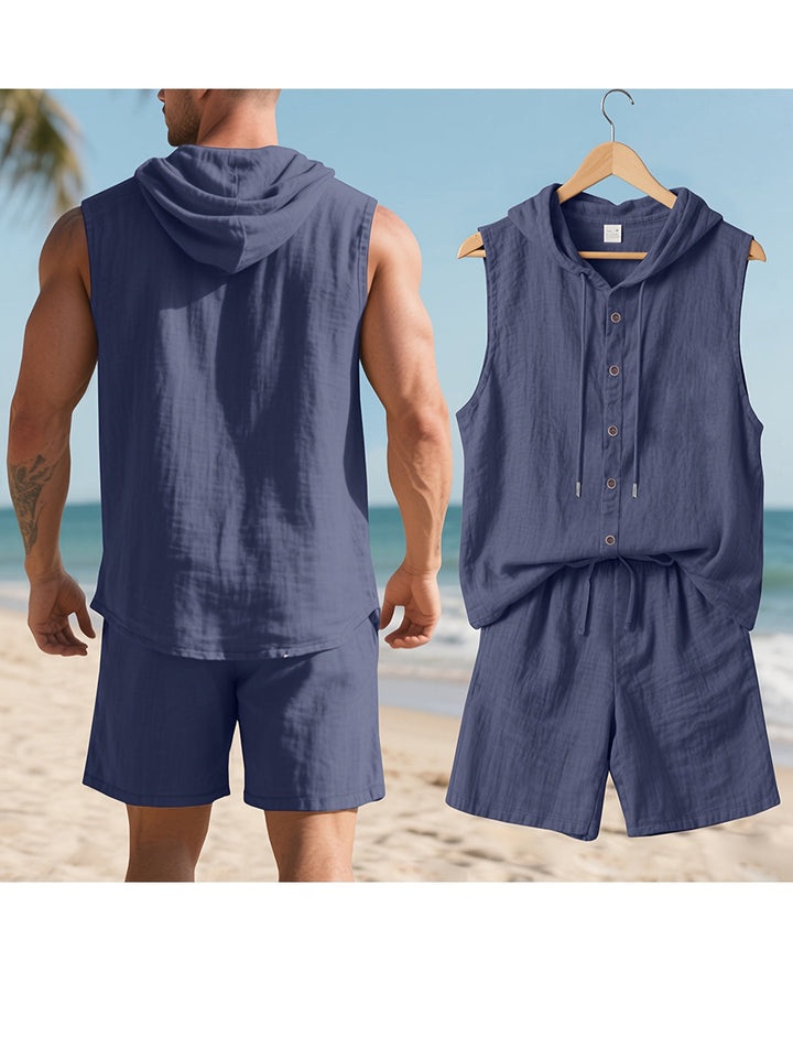 Heren Set | Casual | Met Capuchon | Zomer
