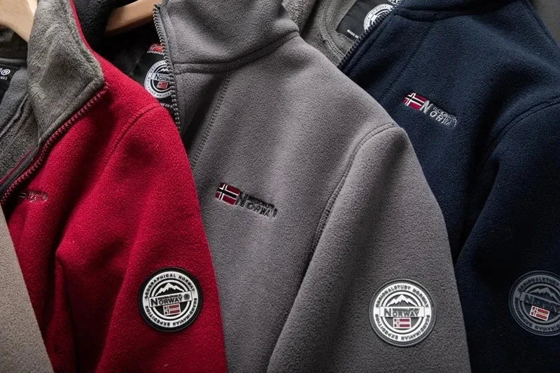 Ultieme fleece jas voor heren met zachte warmte en moderne pasvorm | Roy