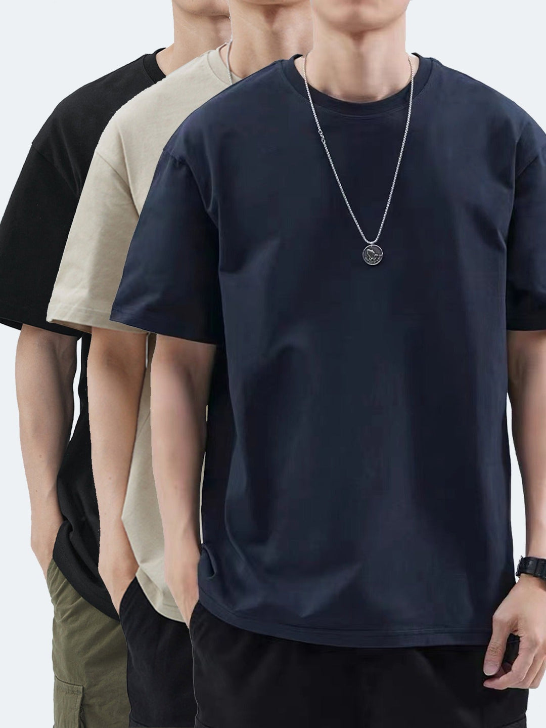 Heren T-shirt | Oversized | Korte Mouw | Zomer