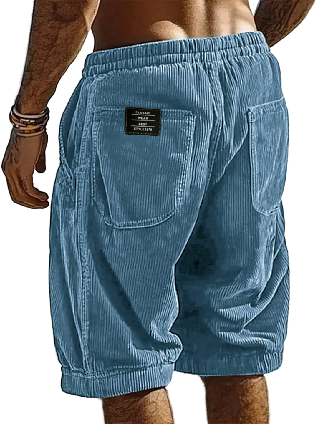 Heren Shorts | Wijde Pijpen | Elastische Taille | Zomer
