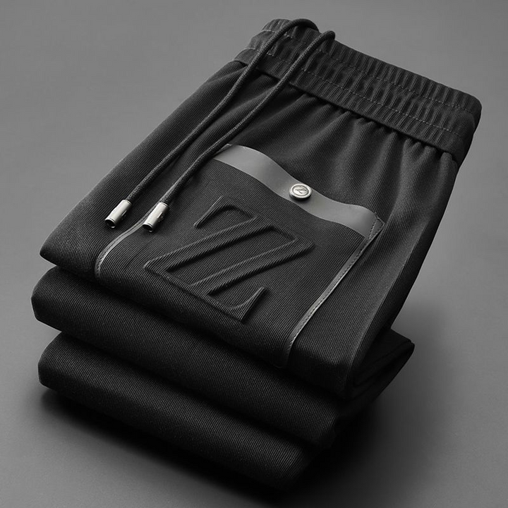 Luxe zijden joggerbroek voor heren met ultiem comfort en moeiteloze elegantie | Xavi