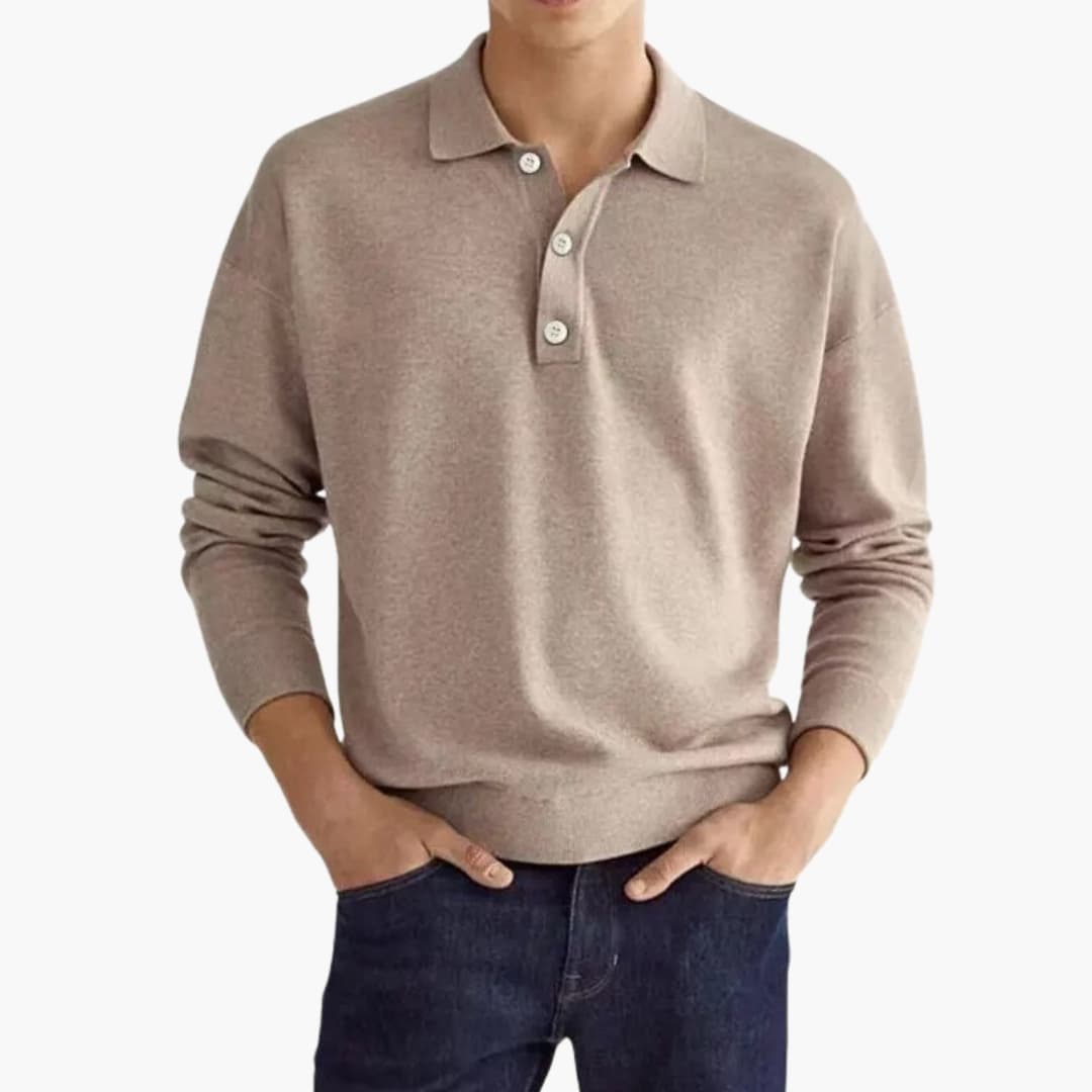 Heren Polo | Elegant | Lange Mouw | Zomer