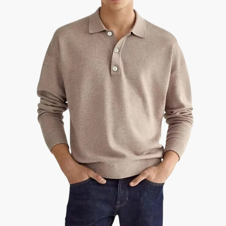 Heren Polo | Elegant | Lange Mouw | Zomer