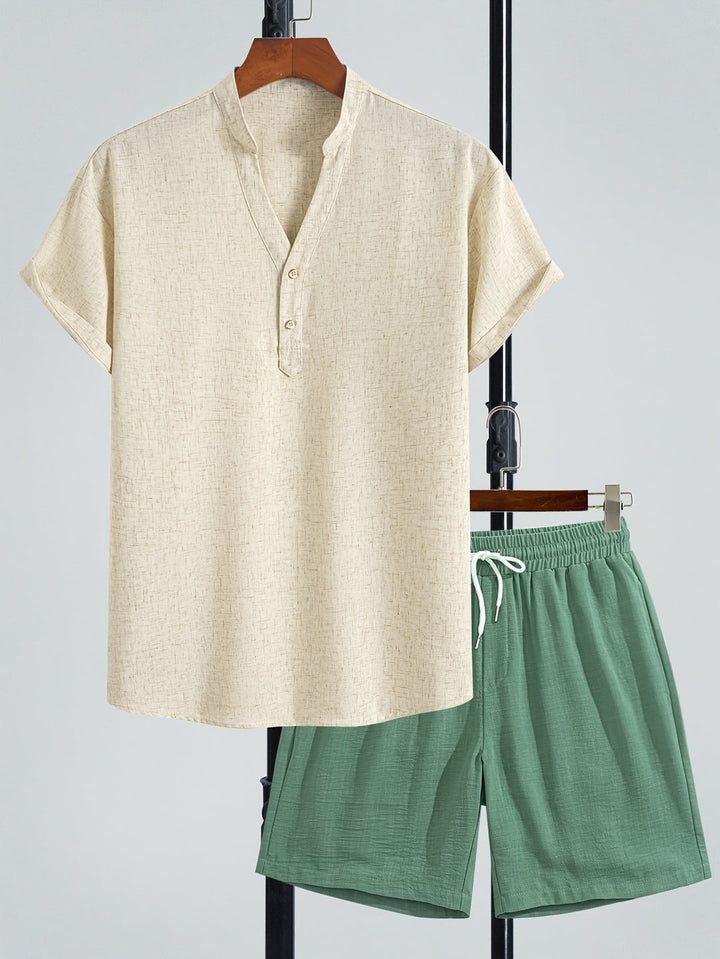 Heren Set | Relaxed | Korte Mouw | Zomer