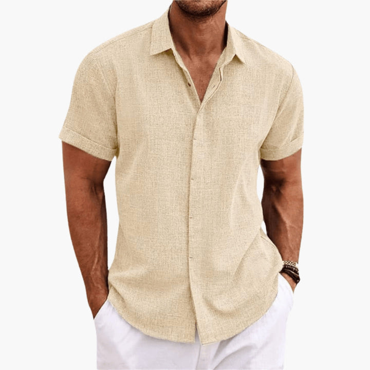 Heren Shirt | Straight | Korte Mouw | Zomer