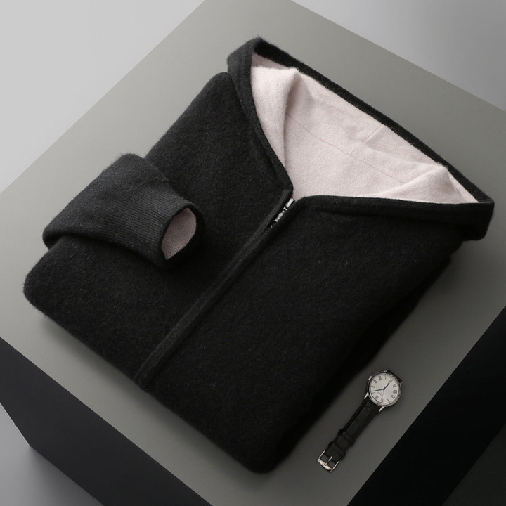 Heren Hoodie | Oversized | Omkeerbaar | Met Rits