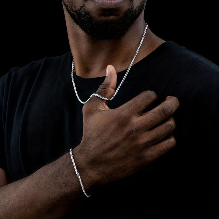 Heren Ketting | Hiphop Design | Verguld & Modieus | Roestvrij Staal