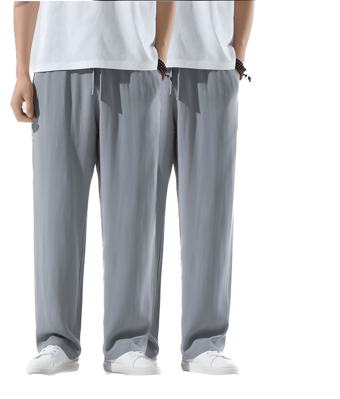 Heren Broek | Straight | Met Trekkoord | Zomer | 2-Pack