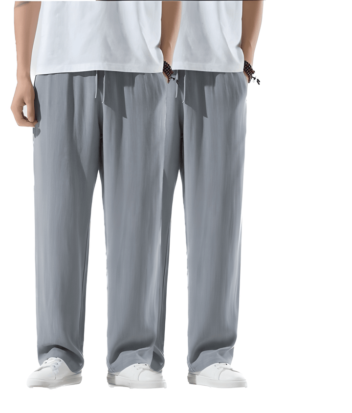 Heren Broek | Straight | Met Trekkoord | Zomer | 2-Pack