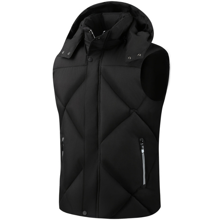 Heren Bodywarmer | Winter Vest met Capuchon | Warm & Praktisch Outdoor
