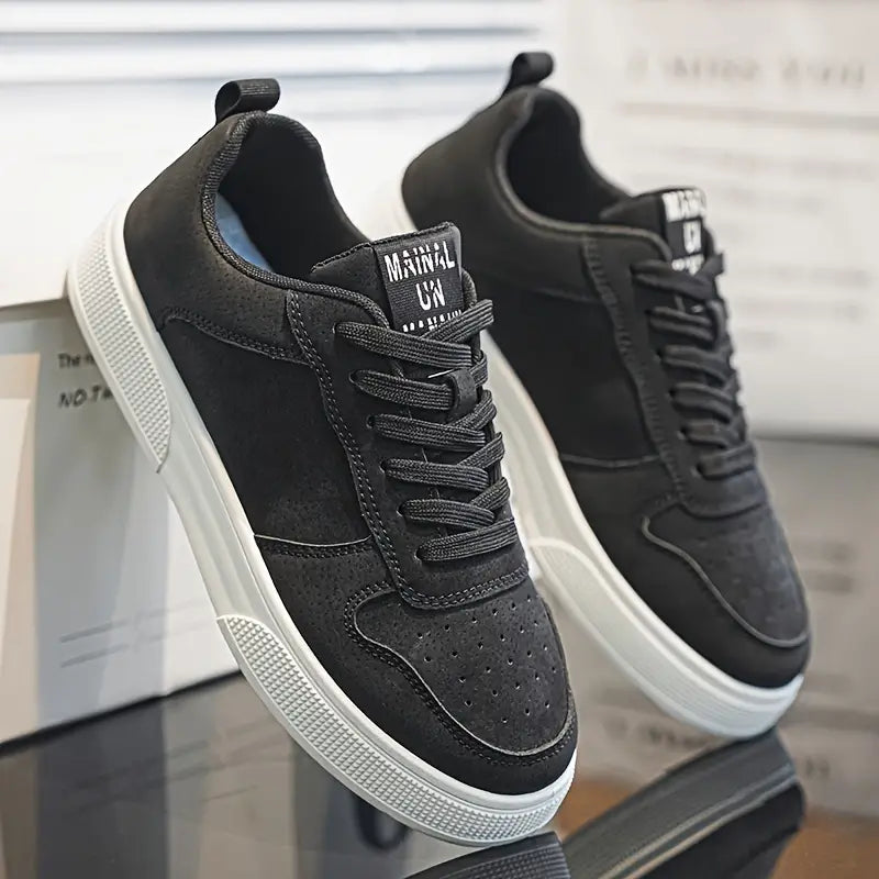 Sneakers Heren | Ademend & Comfortabel | Lage Sportschoenen met Veters