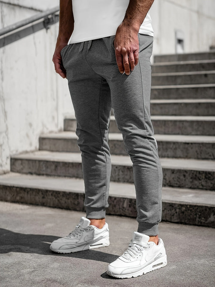 Heren Joggingbroek | Atletisch & Comfortabel | Zakken & Trekkoord