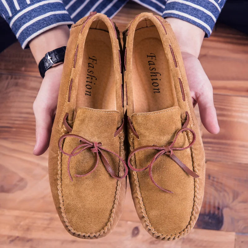 Heren Loafers | Echt Leer | Zachte Zool & Comfort | Casual Rijschoen