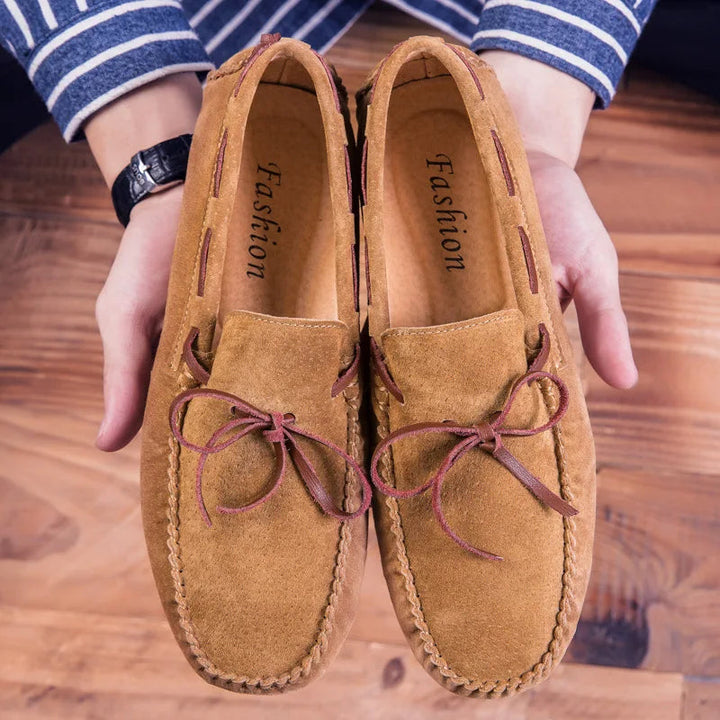 Heren Loafers | Echt Leer | Zachte Zool & Comfort | Casual Rijschoen