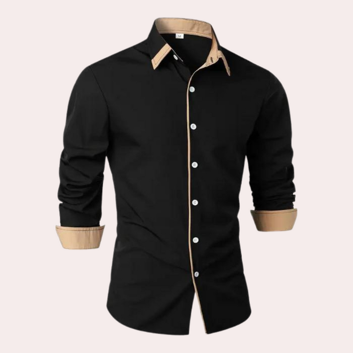 Klassiek winter overhemd voor heren met tijdloos design en veelzijdige elegantie | Tommy
