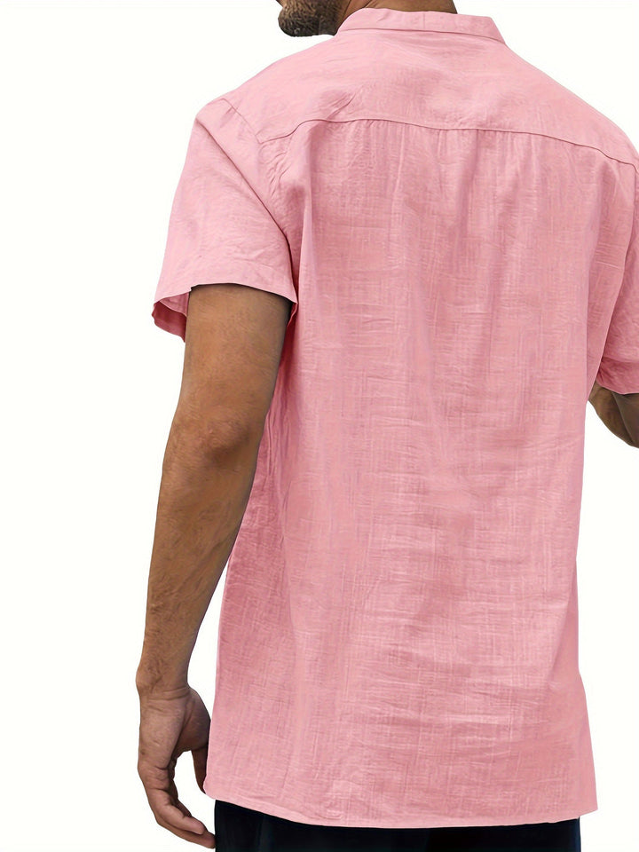 Heren Shirt | Elegant | Korte Mouw | Zomer