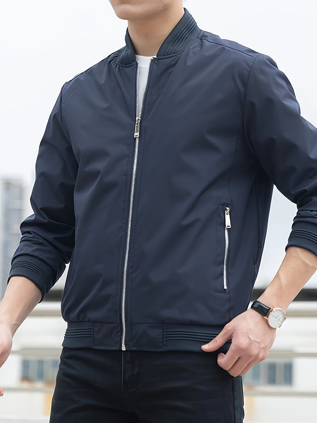 Heren Zakelijke Jas | Stijlvol & Casual | Lichtgewicht Buitenjas | Perfect Cadeau